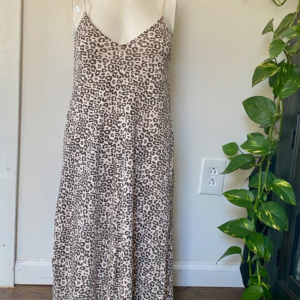 Leopard print sundress